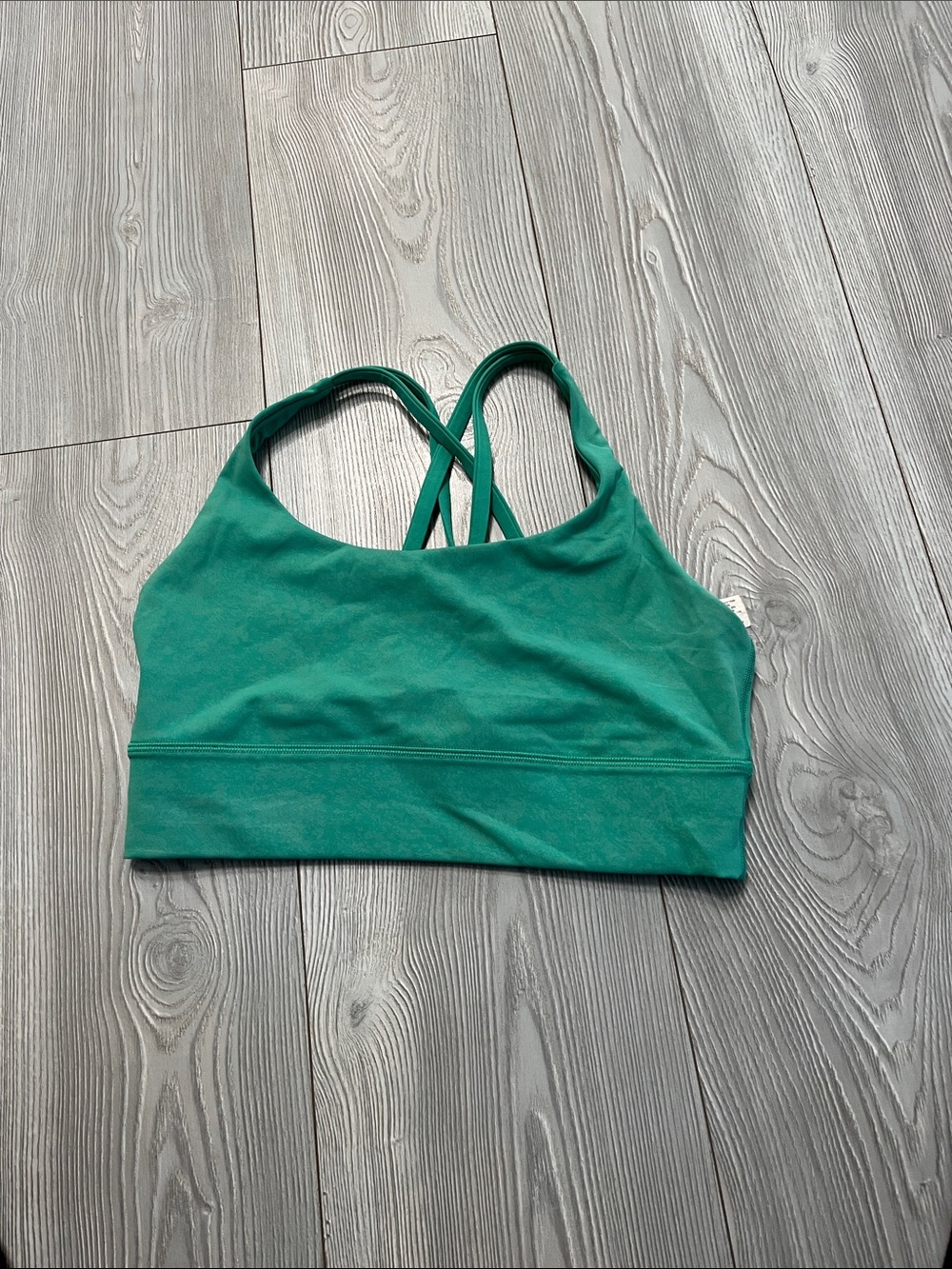 lululemon athletica Green Strappy Sports Bra